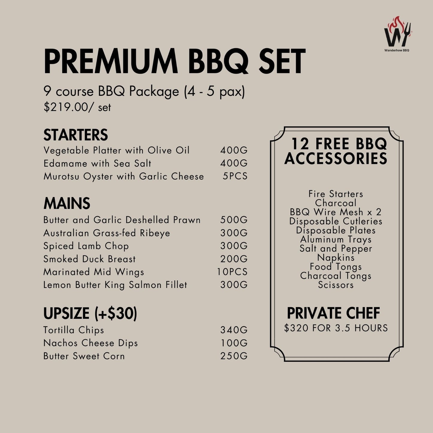 Premium BBQ Set