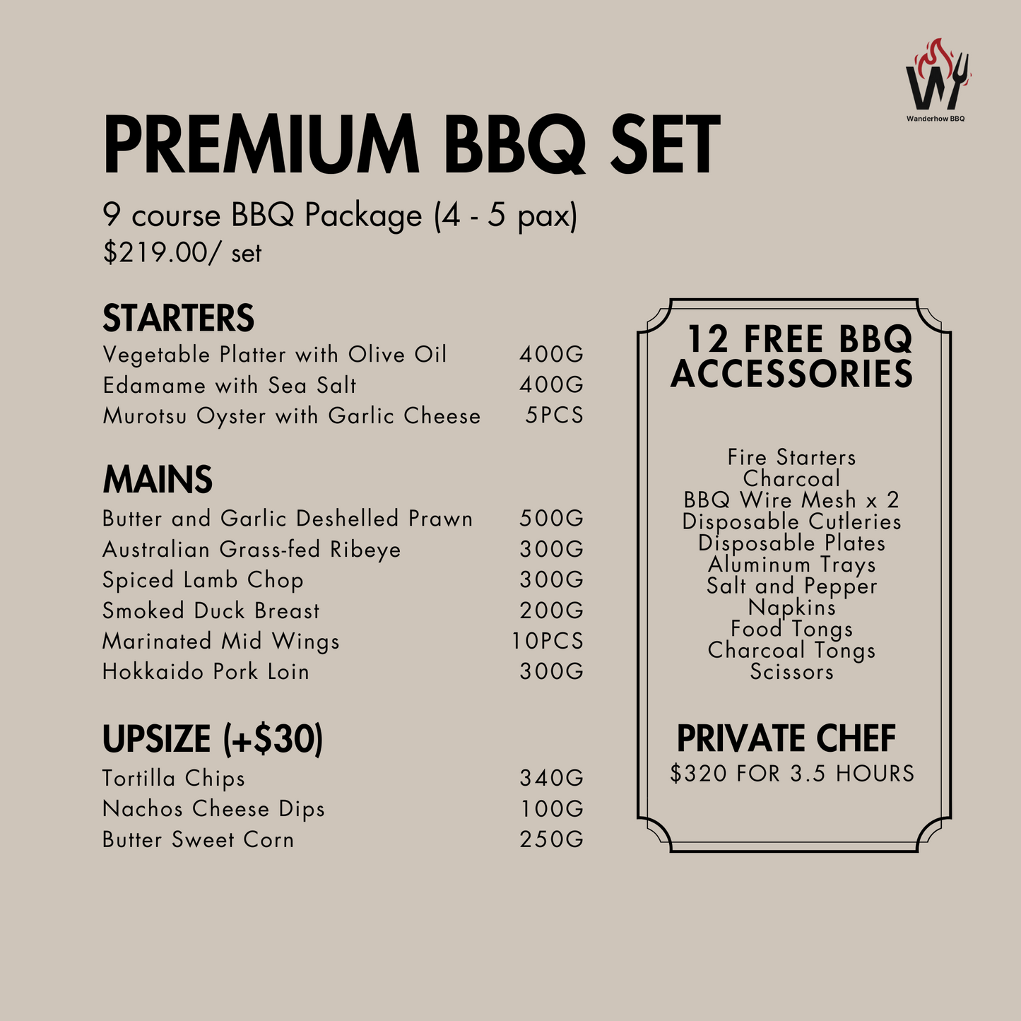 Premium BBQ Set