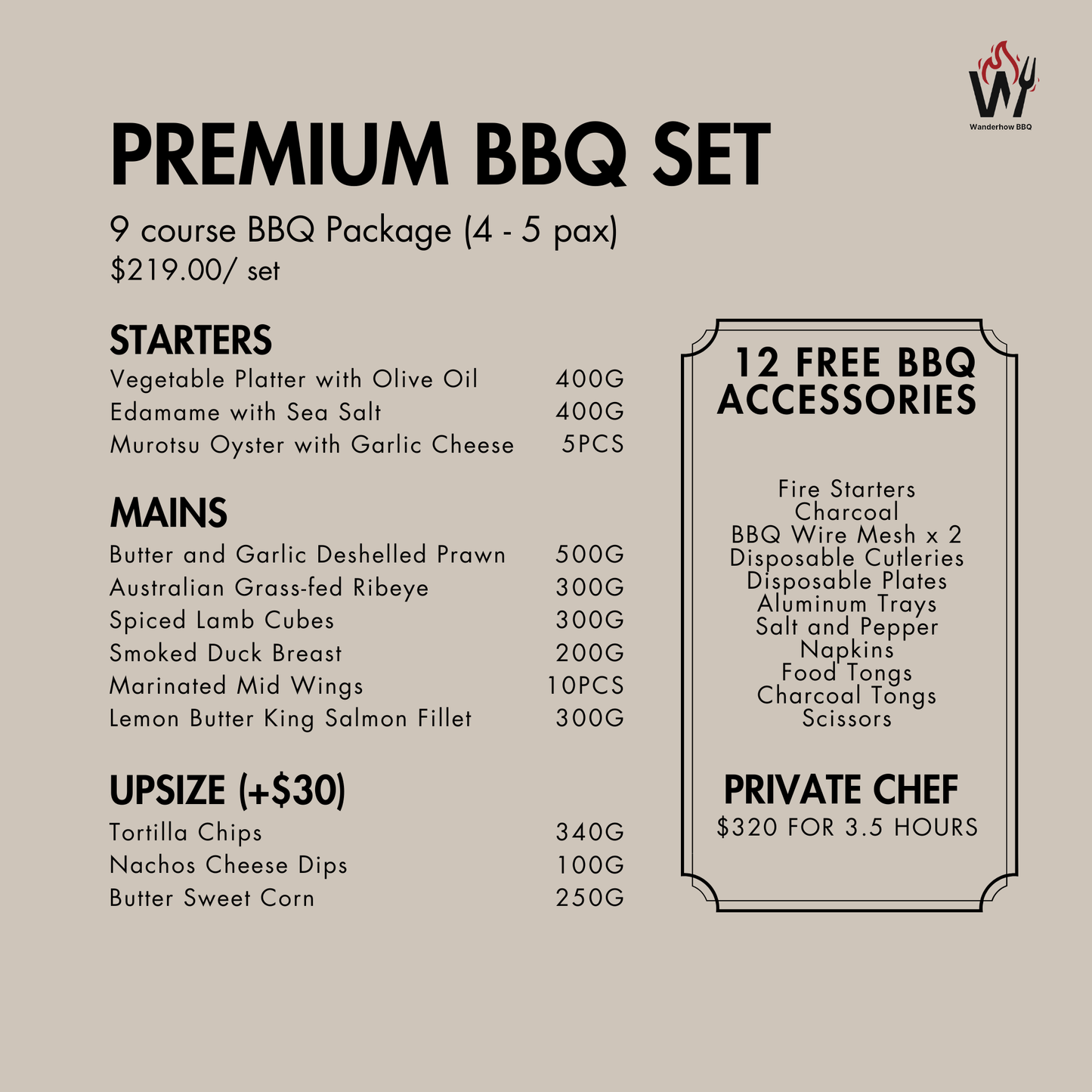 Premium BBQ Set
